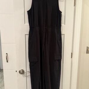 Athleta Black Jumpsuit Modern Minimalist Design